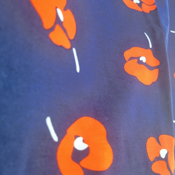 DRAPER JAMES, Ponte Mini Shift Dress, Size-Large, Poppy Design - Picture 7 of 9